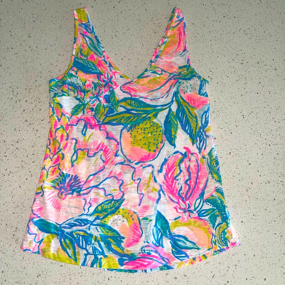 Lilly Pulitzer Gigi Tank Top, Size XXS